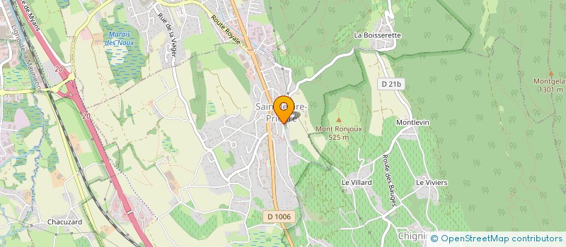 localisation de l'entreprise MONSIEUR STEPHANE MEBENGA  SAINT-JEOIRE-PRIEURE