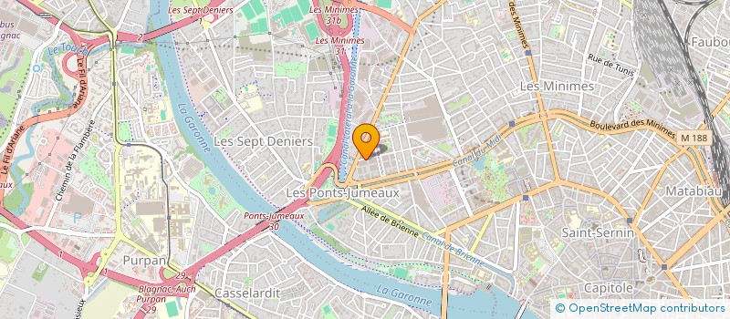 localisation de l'entreprise MONSIEUR STEPHANE MECHINAUD à TOULOUSE