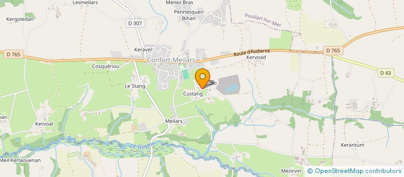 localisation de l'entreprise MONSIEUR STEPHANE MECKES  CONFORT-MEILARS