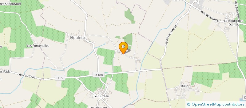 localisation de l'entreprise MONSIEUR STEPHANE MEGNOUX à HOULETTE