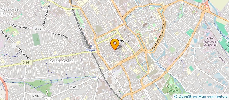 localisation de l'entreprise MONSIEUR STEPHANE MEISSONNIER  TROYES