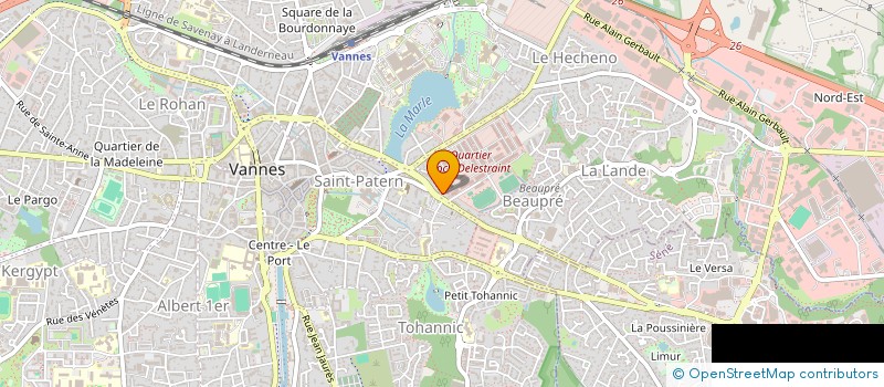 localisation de l'entreprise MONSIEUR STEPHANE MEISTELMAN à VANNES