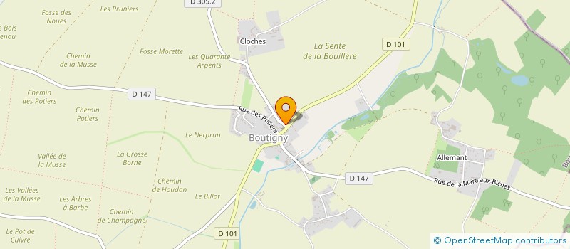 localisation de l'entreprise MONSIEUR STEPHANE MEJANES à BOUTIGNY-PROUAIS