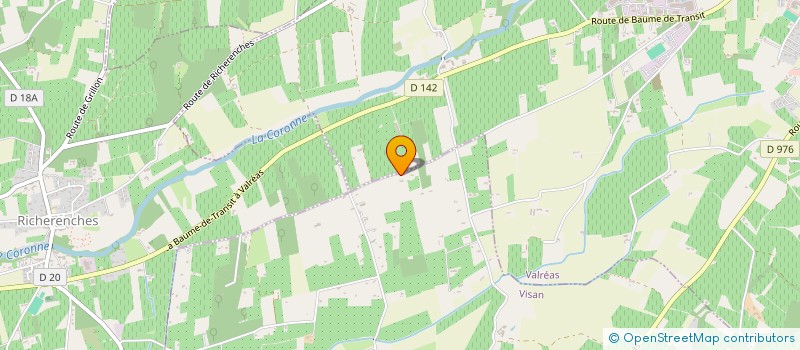 localisation de l'entreprise MONSIEUR STEPHANE MENARD  VISAN