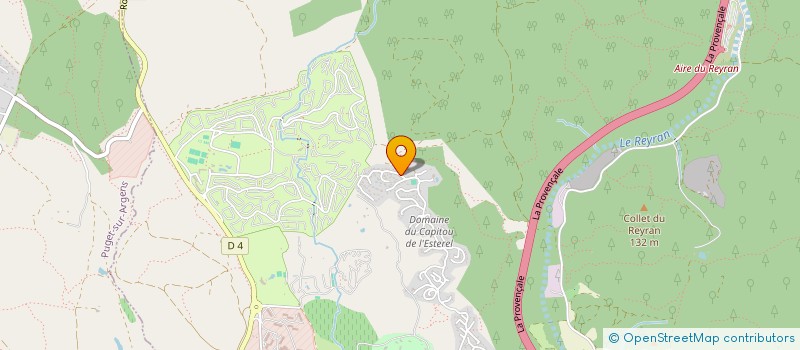 localisation de l'entreprise MONSIEUR STEPHANE MENARD à FREJUS