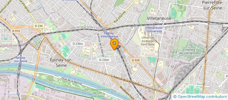 localisation de l'entreprise MONSIEUR STEPHANE MENIT à EPINAY-SUR-SEINE