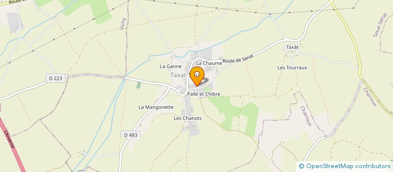 localisation de l'entreprise MONSIEUR STEPHANE MERCIER  TAXAT-SENAT