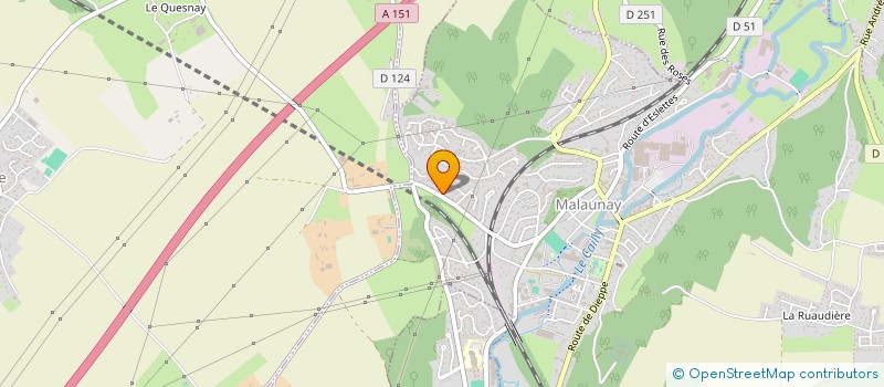 localisation de l'entreprise MONSIEUR STEPHANE MERCIER  MALAUNAY