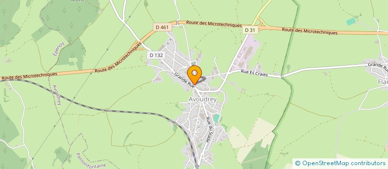 localisation de l'entreprise MONSIEUR STEPHANE MERCIER  PASSONFONTAINE