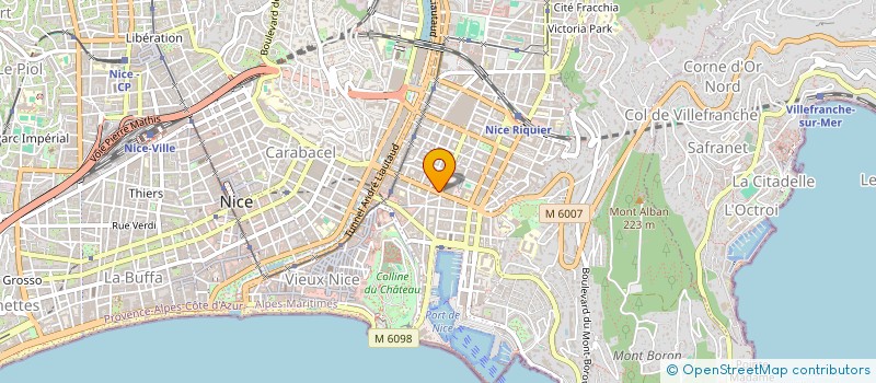 localisation de l'entreprise MONSIEUR STEPHANE MERET à NICE
