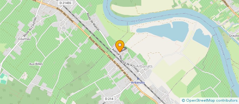 localisation de l'entreprise MONSIEUR STEPHANE MERKEL  ARBANATS