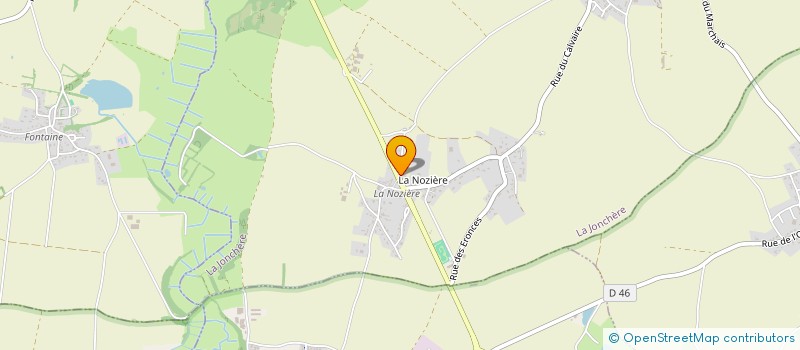 localisation de l'entreprise MONSIEUR STEPHANE MERLET  LA JONCHERE