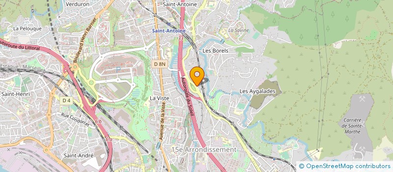 localisation de l'entreprise MONSIEUR STEPHANE MEROLLA à MARSEILLE