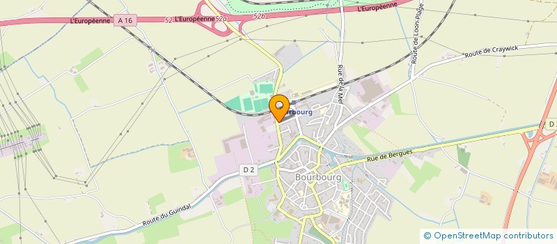 localisation de l'entreprise MONSIEUR STEPHANE MERVEILLIE  BOURBOURG