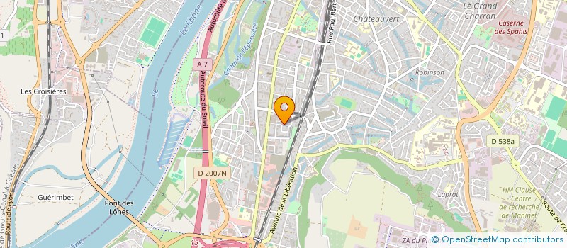 localisation de l'entreprise MONSIEUR STEPHANE MESLE  VALENCE