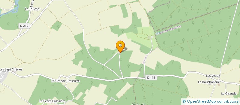 localisation de l'entreprise MONSIEUR STEPHANE MESNARD  DAMPIERRE-SUR-BOUTONNE