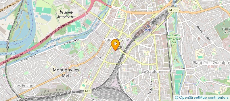 localisation de l'entreprise MONSIEUR STEPHANE MESPLEDE  METZ