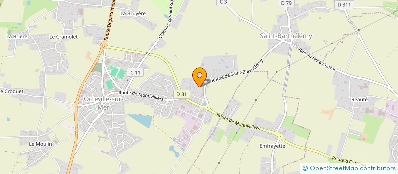 localisation de l'entreprise MONSIEUR STEPHANE METAYER à OCTEVILLE-SUR-MER