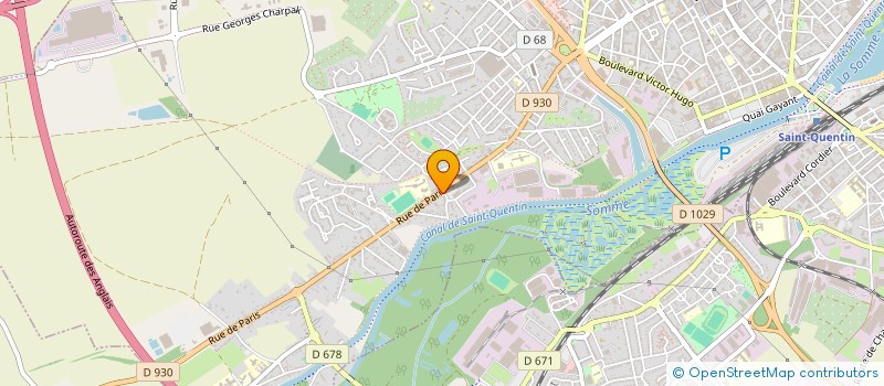 localisation de l'entreprise MONSIEUR STEPHANE METTE à SAINT-QUENTIN