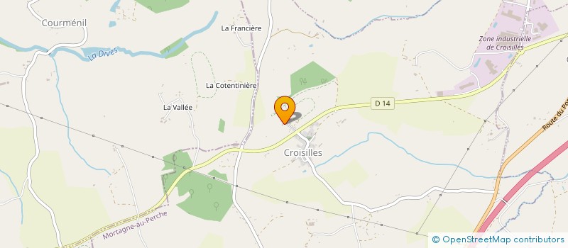 localisation de l'entreprise MONSIEUR STEPHANE MEUNIER à CROISILLES