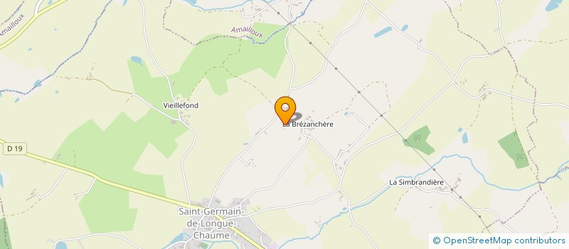 localisation de l'entreprise MONSIEUR STEPHANE MEUNIER  SAINT-GERMAIN-DE-LONGUE-CHAUME