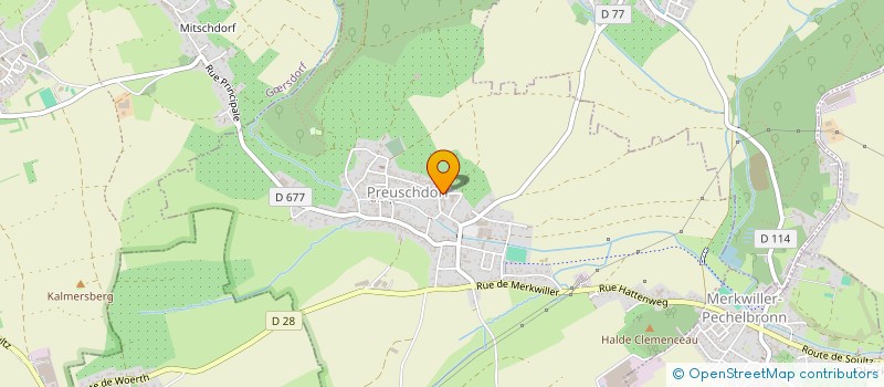 localisation de l'entreprise MONSIEUR STEPHANE MEYER  OBERRDERN