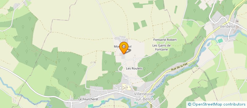 localisation de l'entreprise MONSIEUR STEPHANE MIALON à VILLENEUVE-SUR-BELLOT