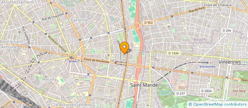 localisation de l'entreprise MONSIEUR STEPHANE MICHAUD  PARIS