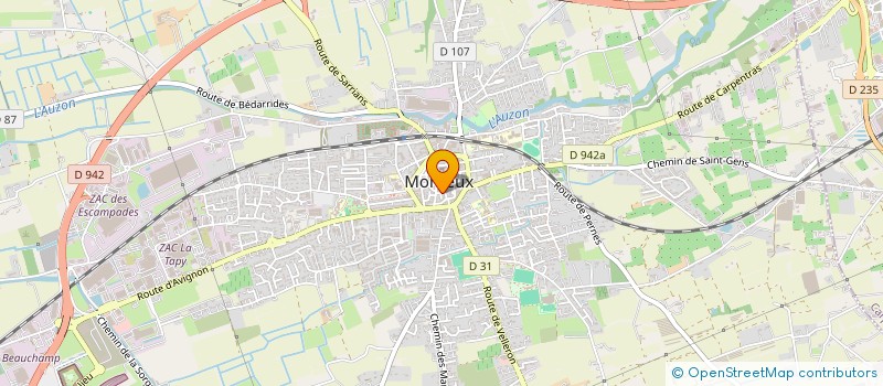 localisation de l'entreprise MONSIEUR STEPHANE MICHEL  MONTEUX