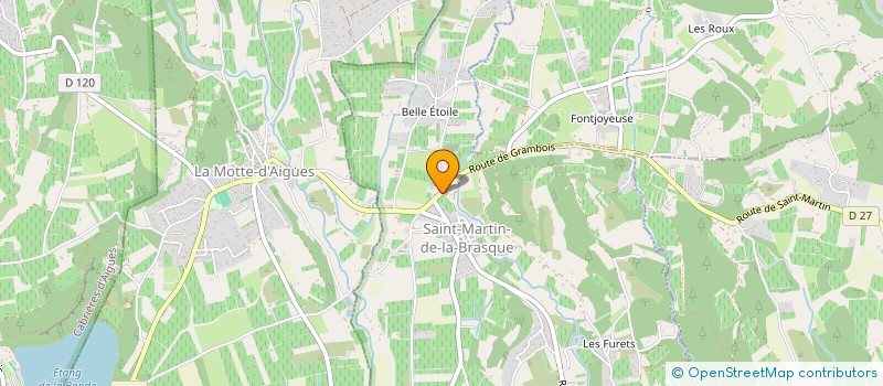 localisation de l'entreprise MONSIEUR STEPHANE MICHEL  SAINT-MARTIN-DE-LA-BRASQUE