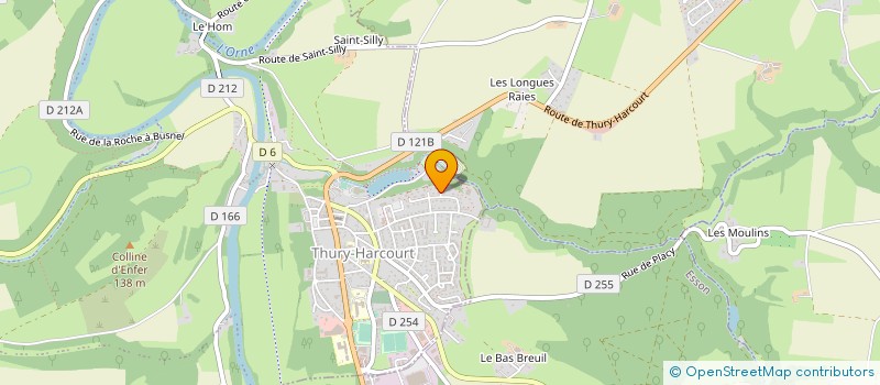 localisation de l'entreprise MONSIEUR STEPHANE MICHEL à THURY-HARCOURT-LE-HOM