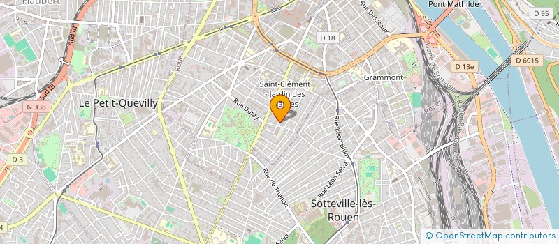 localisation de l'entreprise MONSIEUR STEPHANE MICHEL  ROUEN