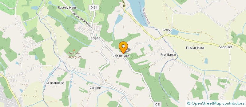 localisation de l'entreprise MONSIEUR STEPHANE MICHEL  LEOJAC