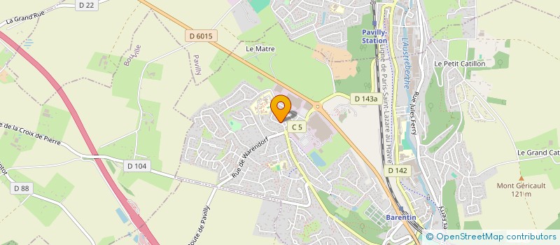 localisation de l'entreprise MONSIEUR STEPHANE MICLOT  BARENTIN