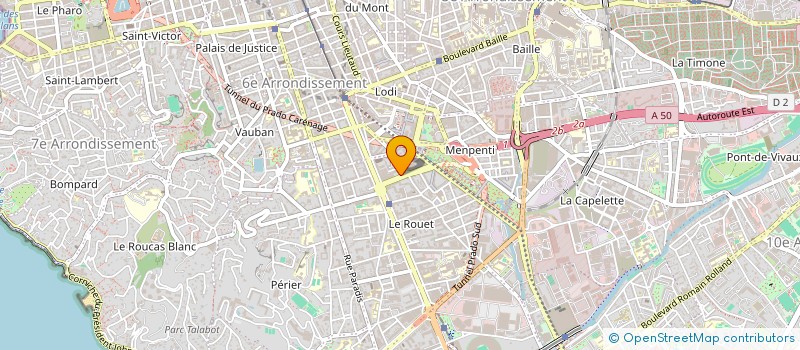 localisation de l'entreprise MONSIEUR STEPHANE MIELOT à MARSEILLE