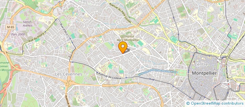 localisation de l'entreprise MONSIEUR STEPHANE MIGAUD à MONTPELLIER