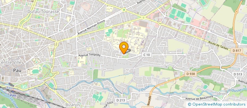 localisation de l'entreprise MONSIEUR STEPHANE MILLEROU à PAU