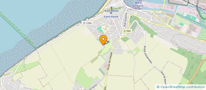 localisation de l'entreprise MONSIEUR STEPHANE MILLION  LE TREPORT