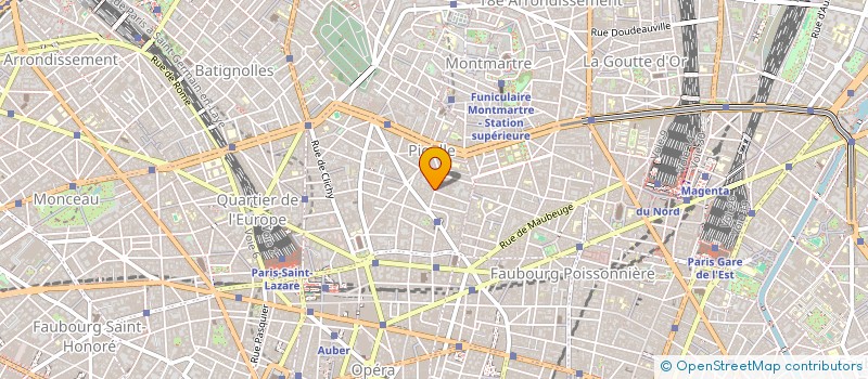 localisation de l'entreprise MONSIEUR STEPHANE MINGRET  PARIS