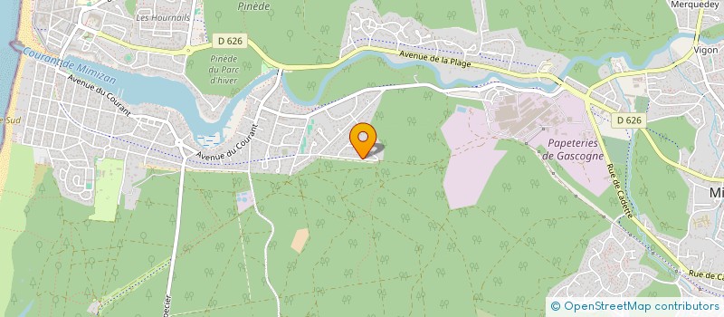 localisation de l'entreprise MONSIEUR STEPHANE MIQUEL  MIMIZAN