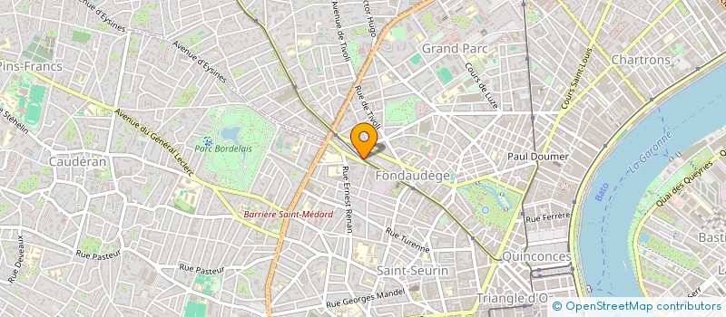 localisation de l'entreprise MONSIEUR STEPHANE MIRABEL  BORDEAUX