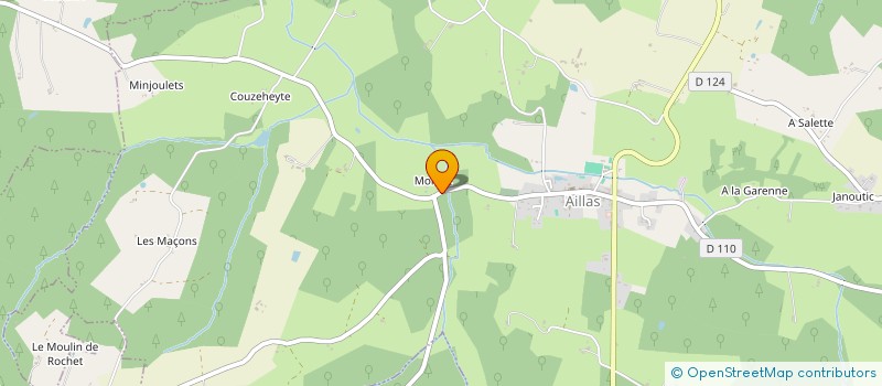 localisation de l'entreprise MONSIEUR STEPHANE MIRAMBET  AILLAS