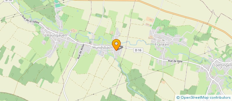 localisation de l'entreprise MONSIEUR STEPHANE MISSLIN  HUNDSBACH