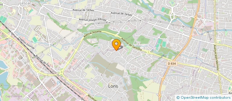 localisation de l'entreprise MONSIEUR STEPHANE MISTROT DIT PACHET  LONS