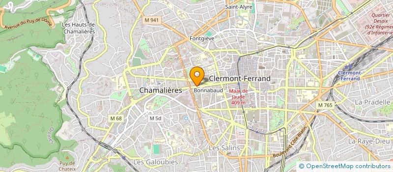 localisation de l'entreprise MONSIEUR STEPHANE MOCCOZET à CLERMONT-FERRAND