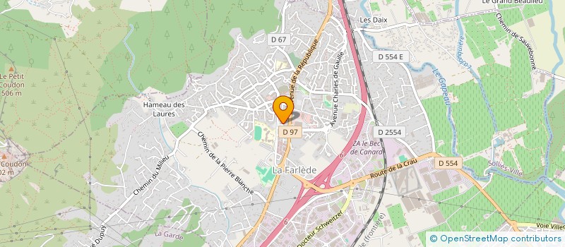 localisation de l'entreprise MONSIEUR STEPHANE MOHAMED BEN ADDI  LA FARLEDE