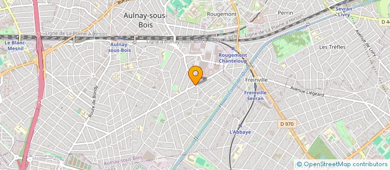 localisation de l'entreprise MONSIEUR STEPHANE MOILLIET à AULNAY-SOUS-BOIS