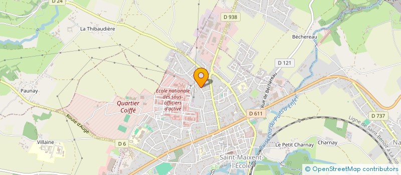 localisation de l'entreprise MONSIEUR STEPHANE MOIMEAU  SAINT-MAIXENT-L'ECOLE