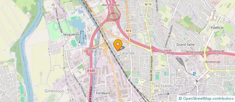 localisation de l'entreprise MONSIEUR STEPHANE MOISE  TOULOUSE