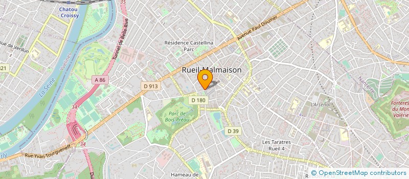 localisation de l'entreprise MONSIEUR STEPHANE MOISY  RUEIL-MALMAISON